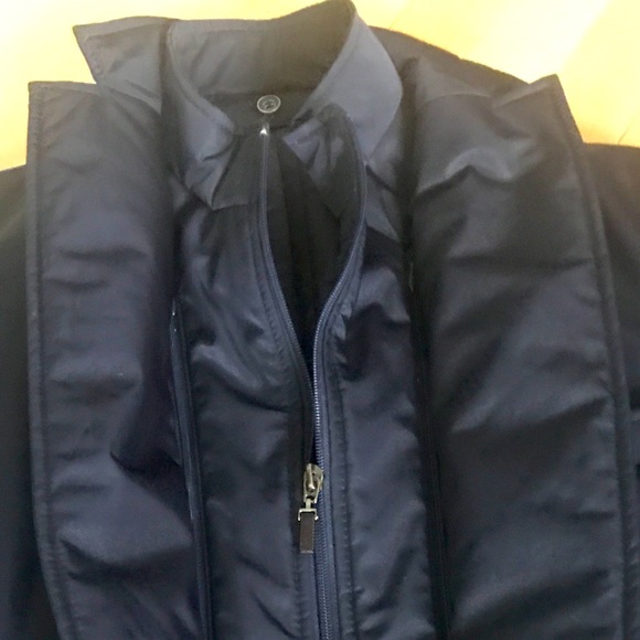 ACQUAVIVA Double Zip Out Collar Blazer/Jacket
